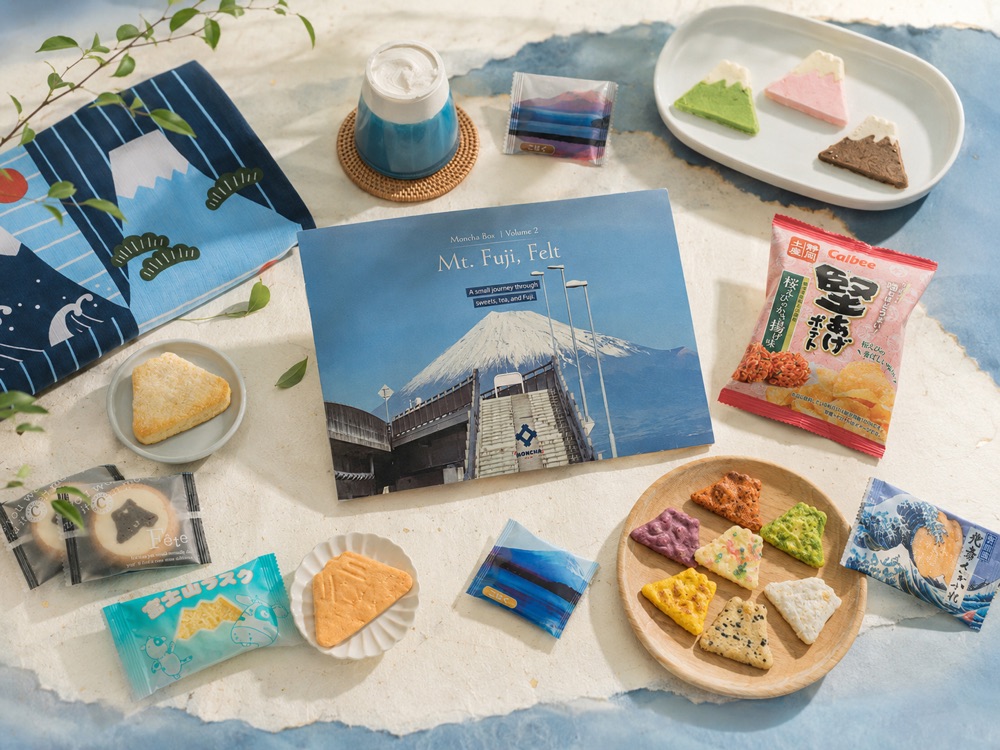 Mt. Fuji, Felt — a past Moncha box