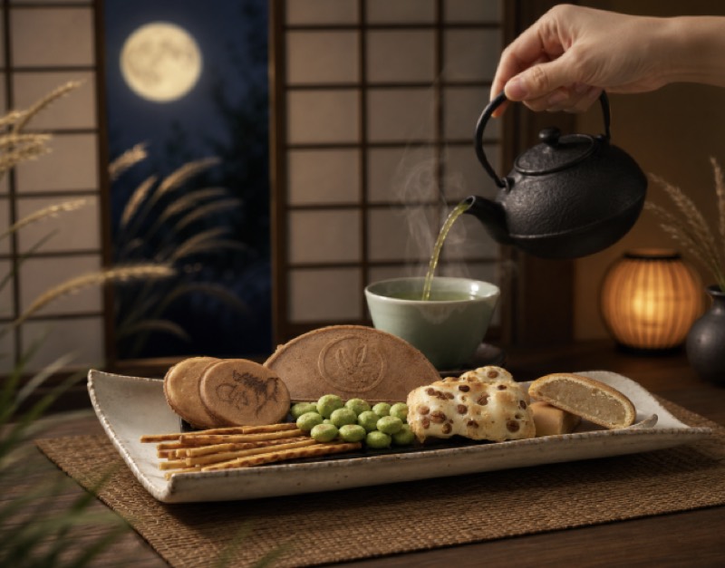 Tsukimi table setting