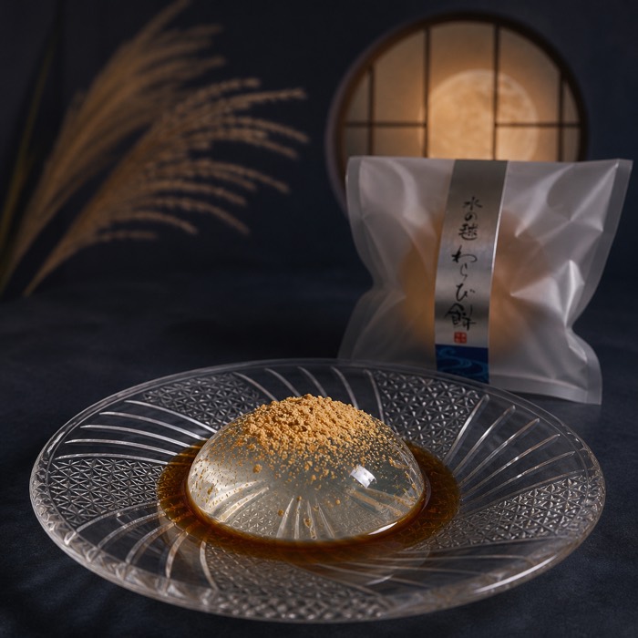 Clear Warabi Mochi